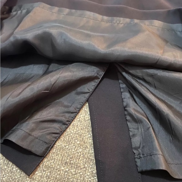 Ann Taylor Sleeveless Dress Size 6 petite Ann Taylor In Navy Blue NWOT - Picture 5 of 6